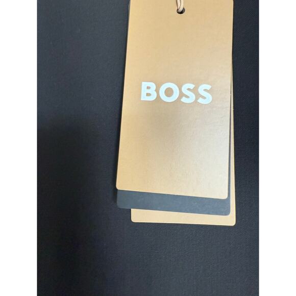 BOSS Dirusa Fundamental Sheath Dress Size 2 Black Corporate Dress Classy Chic - Picture 10 of 13